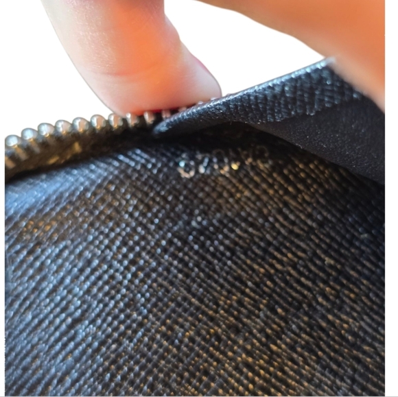 Louis Vuitton Black Gray Graphite Damier Zippy Large Organizer Wallet - Picture 14 of 14